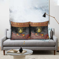 Danish Empire Pillow Cover Kalmar Union With Viking Patterns - Wonder Print Shop