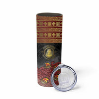 Danish Empire Skinny Tumbler Kalmar Union With Viking Patterns - Wonder Print Shop