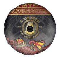 Danish Empire Spare Tire Cover Kalmar Union With Viking Patterns - Wonder Print Shop