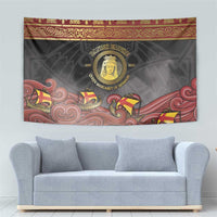 Danish Empire Tapestry Kalmar Union With Viking Patterns - Wonder Print Shop