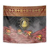 Danish Empire Tapestry Kalmar Union With Viking Patterns - Wonder Print Shop