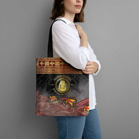 Danish Empire Tote Bag Kalmar Union With Viking Patterns - Wonder Print Shop