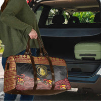 Danish Empire Travel Bag Kalmar Union With Viking Patterns - Wonder Print Shop