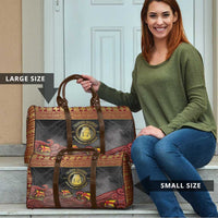 Danish Empire Travel Bag Kalmar Union With Viking Patterns - Wonder Print Shop