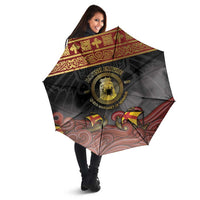 Danish Empire Umbrella Kalmar Union With Viking Patterns - Wonder Print Shop