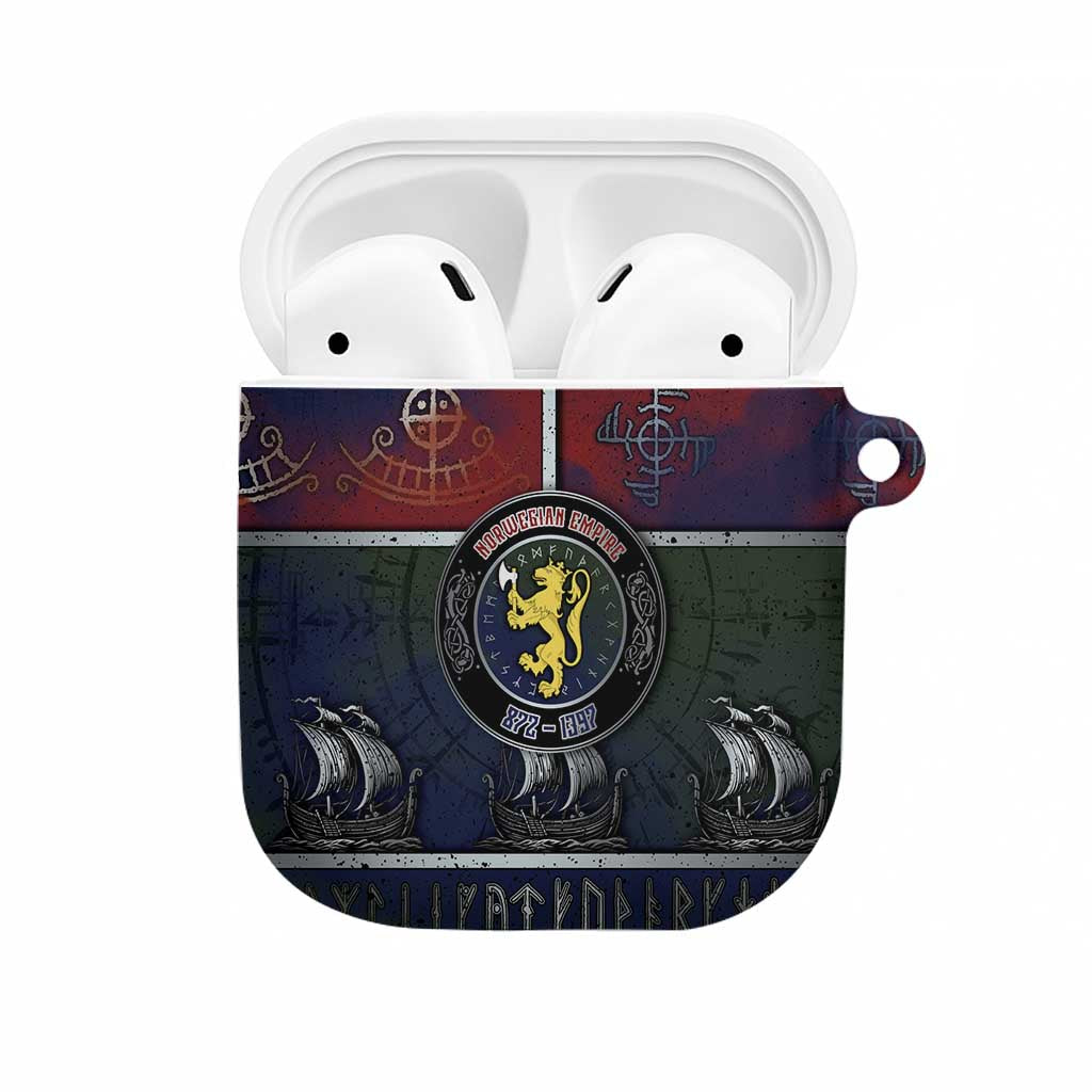 Norwegian Empire AirPods Case Ancient Viking Patterns - Wonder Print Shop