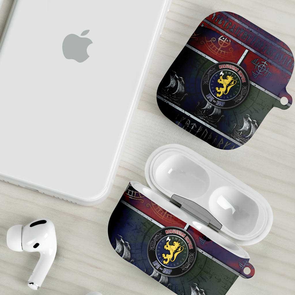 Norwegian Empire AirPods Case Ancient Viking Patterns - Wonder Print Shop