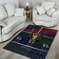 Norwegian Empire Area Rug Ancient Viking Patterns - Wonder Print Shop