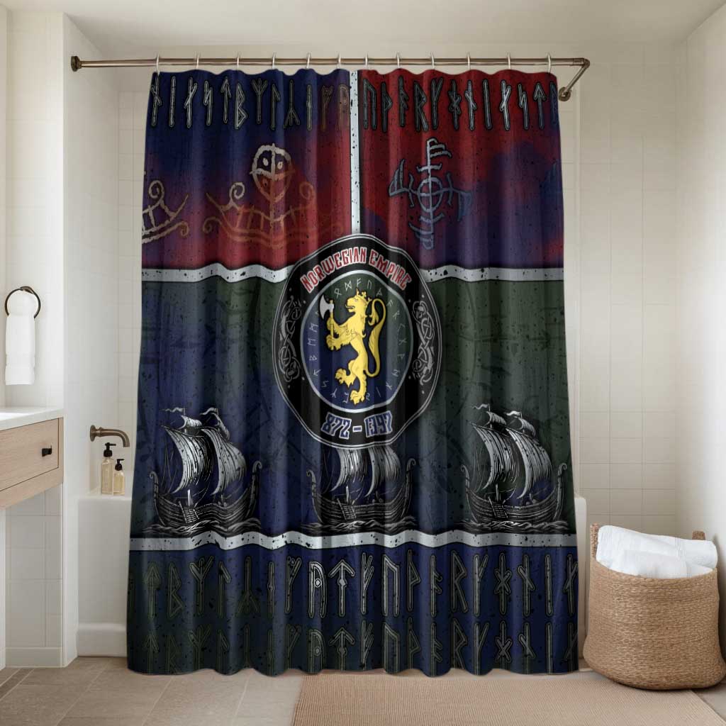 Norwegian Empire Bathroom Set Ancient Viking Patterns - Wonder Print Shop