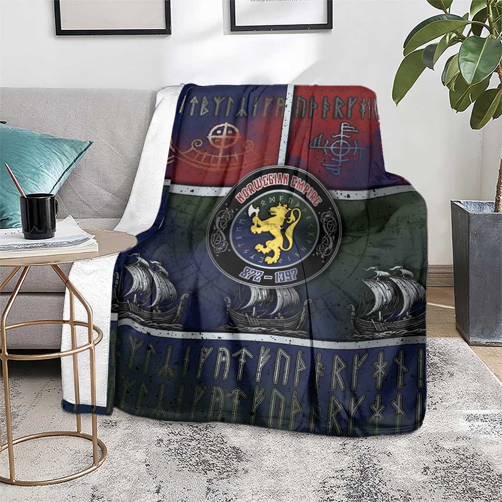 Norwegian Empire Blanket Ancient Viking Patterns - Wonder Print Shop