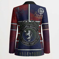 Personalized Norwegian Empire Blazer Ancient Viking Patterns - Wonder Print Shop