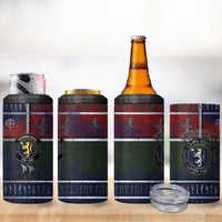 Personalized Norwegian Empire 4 in 1 Can Cooler Tumbler Ancient Viking Patterns - Wonder Print Shop