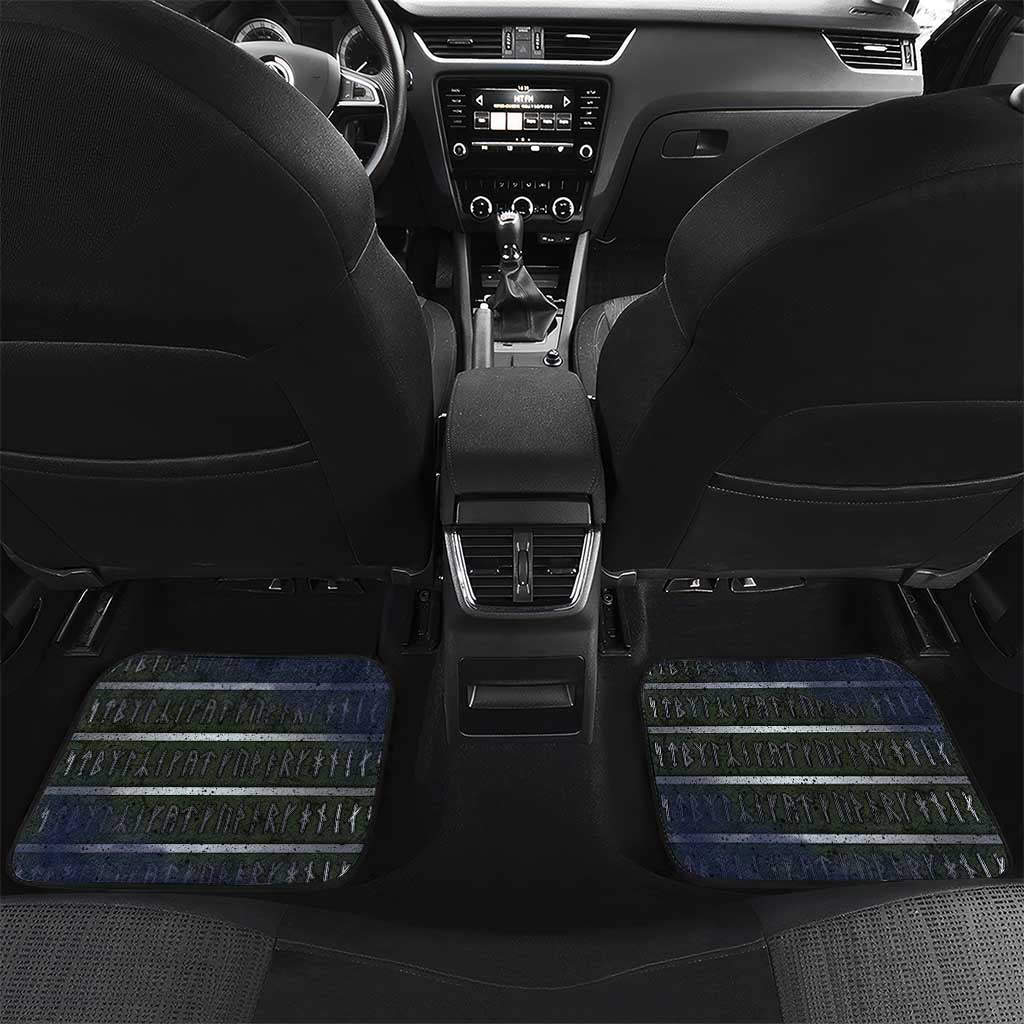 Personalized Norwegian Empire Car Mats Ancient Viking Patterns - Wonder Print Shop