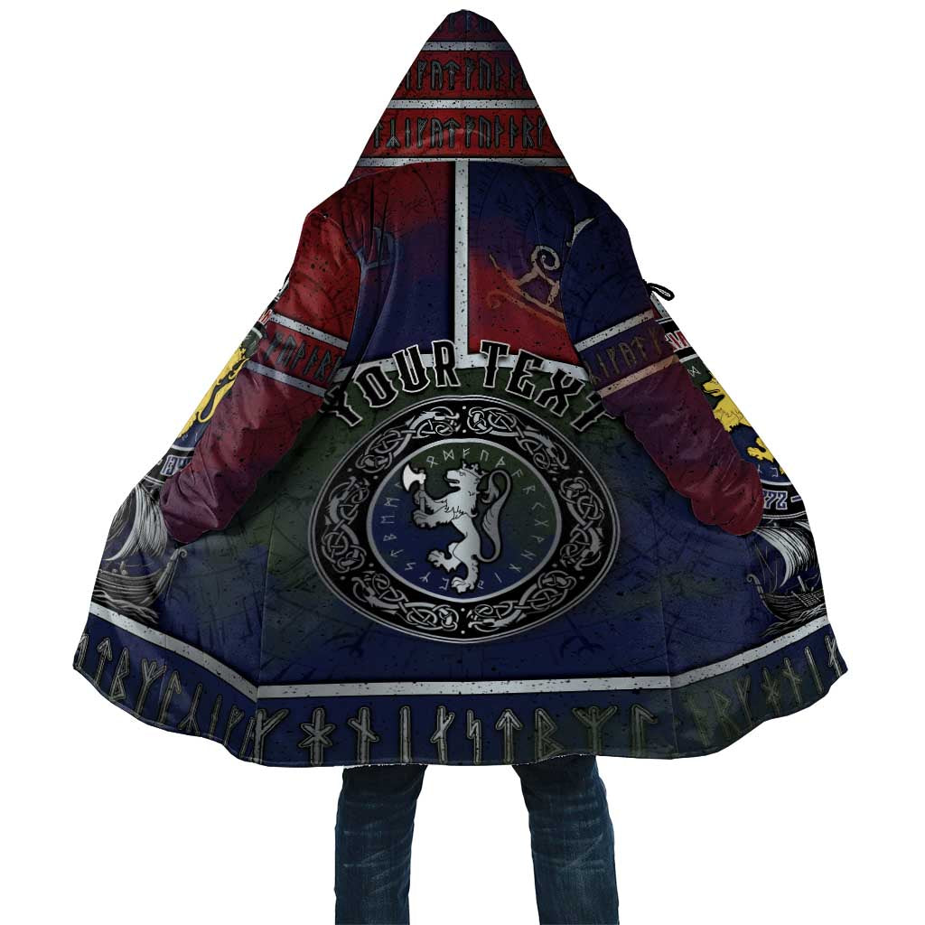 Personalized Norwegian Empire Cloak Ancient Viking Patterns - Wonder Print Shop