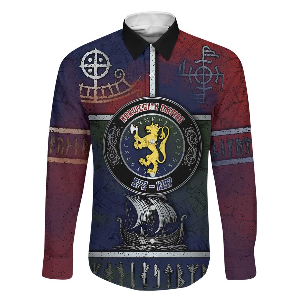 Personalized Norwegian Empire Family Matching Puletasi and Hawaiian Shirt Ancient Viking Patterns - Wonder Print Shop