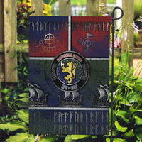 Norwegian Empire Garden Flag Ancient Viking Patterns - Wonder Print Shop