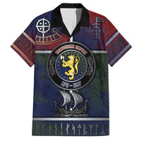 Personalized Norwegian Empire Hawaiian Shirt Ancient Viking Patterns - Wonder Print Shop