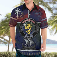 Personalized Norwegian Empire Hawaiian Shirt Ancient Viking Patterns - Wonder Print Shop