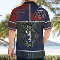 Personalized Norwegian Empire Hawaiian Shirt Ancient Viking Patterns - Wonder Print Shop