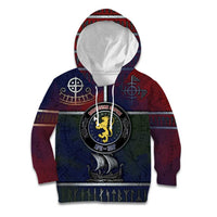 Personalized Norwegian Empire Kid Hoodie Ancient Viking Patterns - Wonder Print Shop