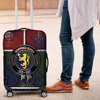 Norwegian Empire Luggage Cover Ancient Viking Patterns - Wonder Print Shop