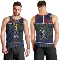 Personalized Norwegian Empire Men Tank Top Ancient Viking Patterns - Wonder Print Shop