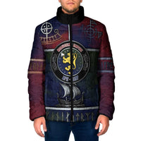Personalized Norwegian Empire Padded Jacket Ancient Viking Patterns - Wonder Print Shop