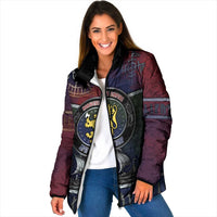 Personalized Norwegian Empire Padded Jacket Ancient Viking Patterns - Wonder Print Shop