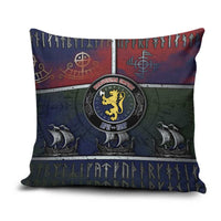Norwegian Empire Pillow Cover Ancient Viking Patterns - Wonder Print Shop