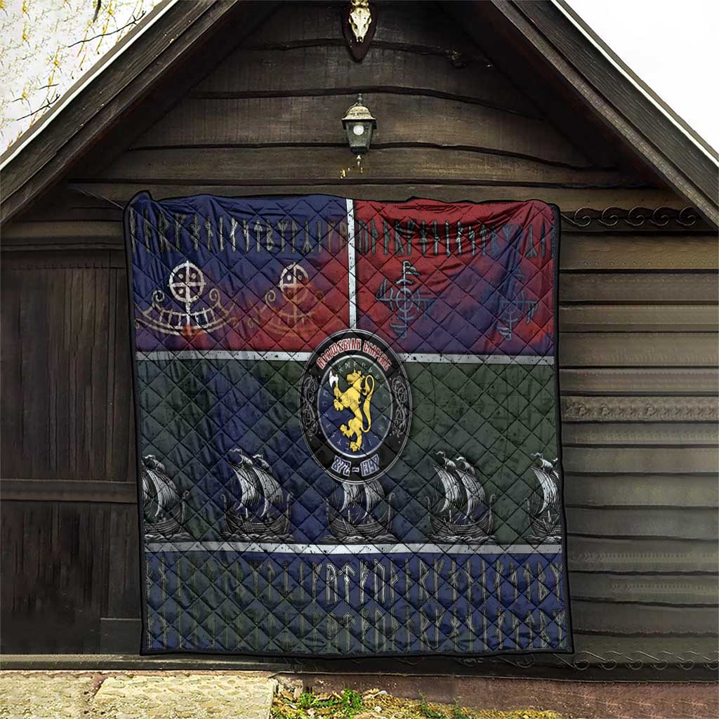 Norwegian Empire Quilt Ancient Viking Patterns - Wonder Print Shop