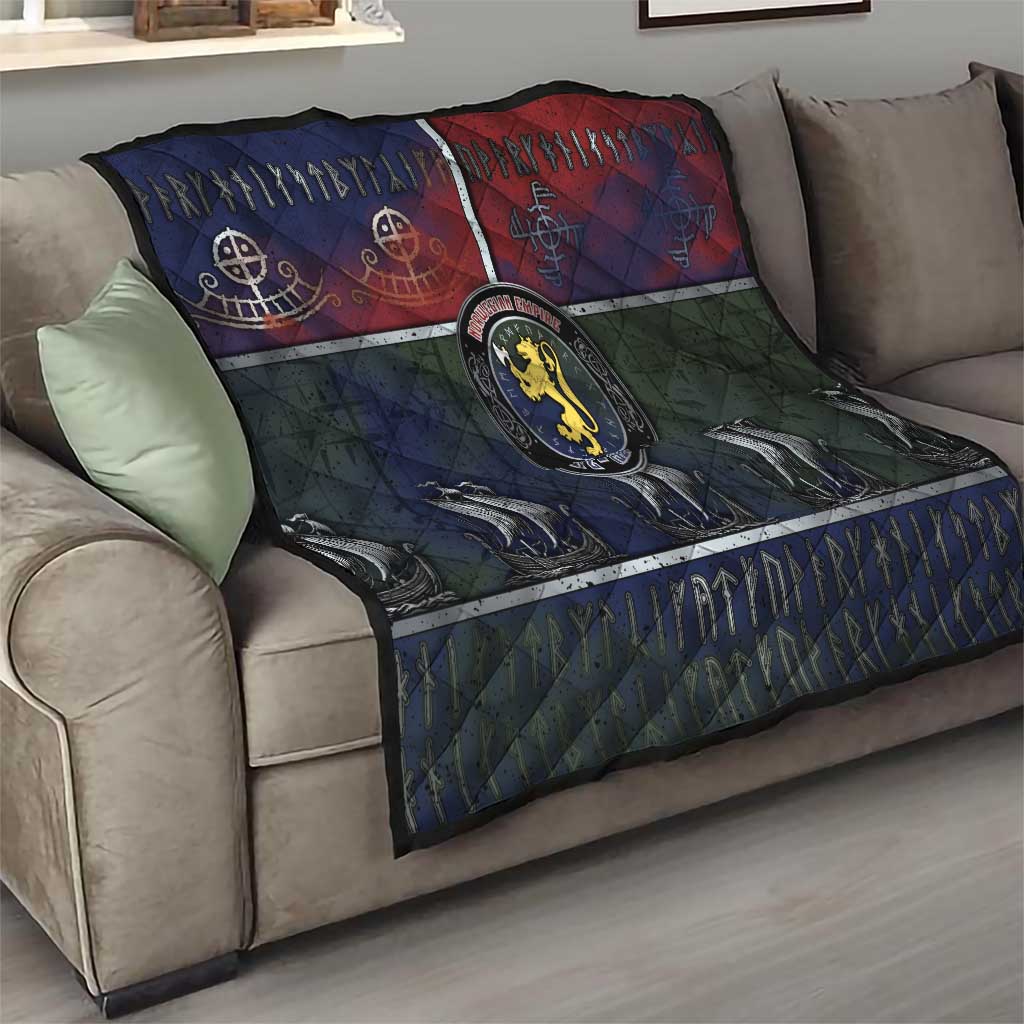 Norwegian Empire Quilt Ancient Viking Patterns - Wonder Print Shop
