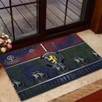 Norwegian Empire Rubber Doormat Ancient Viking Patterns - Wonder Print Shop