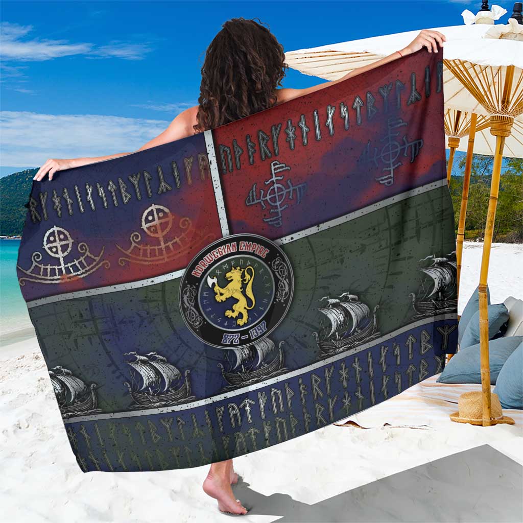 Norwegian Empire Sarong Ancient Viking Patterns - Wonder Print Shop