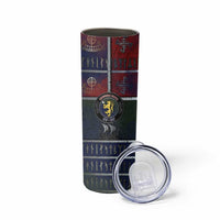 Personalized Norwegian Empire Skinny Tumbler Ancient Viking Patterns - Wonder Print Shop
