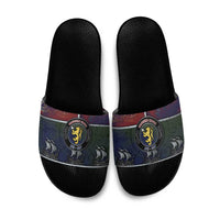 Norwegian Empire Slide Sandals Ancient Viking Patterns - Wonder Print Shop