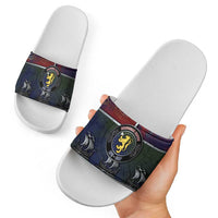 Norwegian Empire Slide Sandals Ancient Viking Patterns - Wonder Print Shop