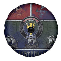 Norwegian Empire Spare Tire Cover Ancient Viking Patterns - Wonder Print Shop