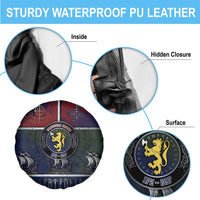 Norwegian Empire Spare Tire Cover Ancient Viking Patterns - Wonder Print Shop