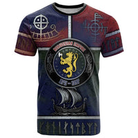 Personalized Norwegian Empire T Shirt Ancient Viking Patterns - Wonder Print Shop