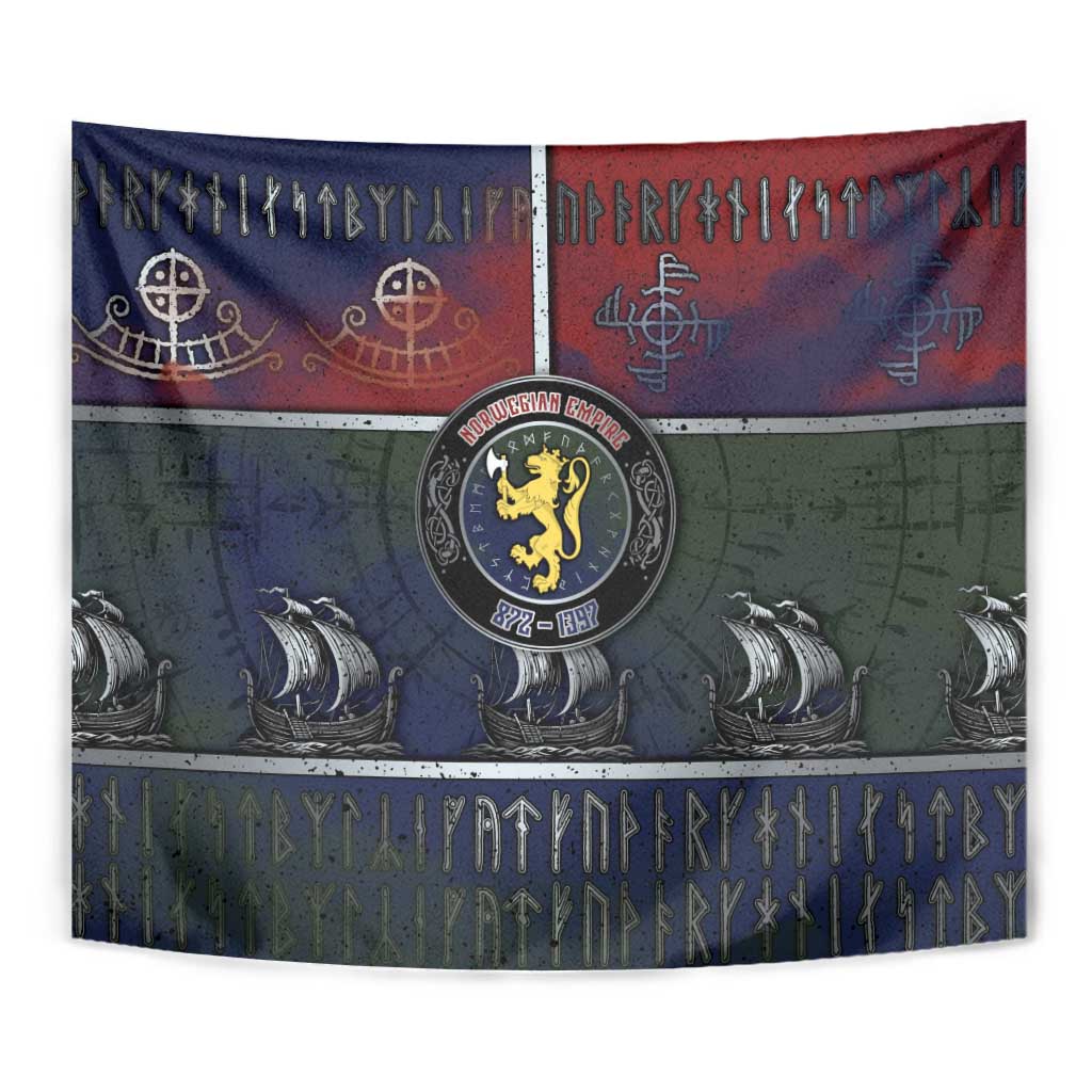 Norwegian Empire Tapestry Ancient Viking Patterns - Wonder Print Shop