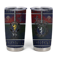 Personalized Norwegian Empire Tumbler Cup Ancient Viking Patterns - Wonder Print Shop