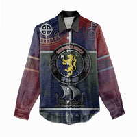Personalized Norwegian Empire Women Casual Shirt Ancient Viking Patterns - Wonder Print Shop