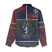 Personalized Norwegian Empire Women Casual Shirt Ancient Viking Patterns - Wonder Print Shop