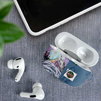 Climbing AirPods Case Mountain Art Retro Style