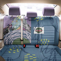 Climbing Back Car Seat Cover Mountain Art Retro Style