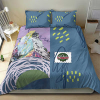 Climbing Bedding Set Mountain Art Retro Style