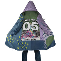 Custom Climbing Cloak Mountain Art Retro Style