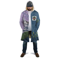 Custom Climbing Cloak Mountain Art Retro Style