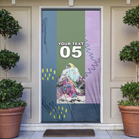 Custom Climbing Door Cover Mountain Art Retro Style