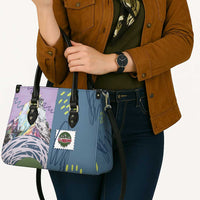 Climbing Leather Bag Mountain Art Retro Style
